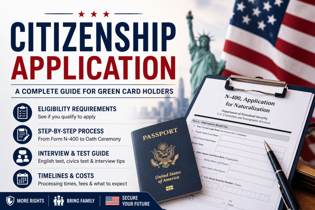 Citizenship Application Guide for Green Card Holders in the United States