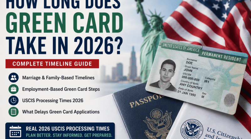How Long Does Green Card Take in 2026