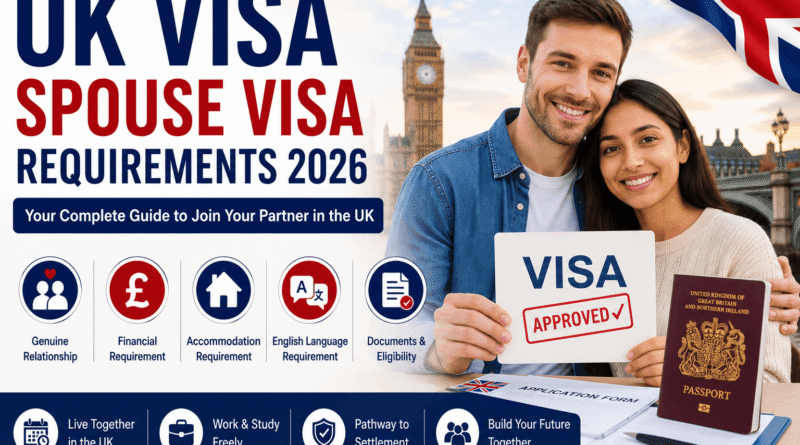 UK Spouse Visa Requirements 2026 Guide for Married Couples Joining Partners in the United Kingdom