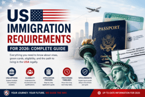 US Immigration Requirements for 2026 Complete Guide to Visas Green Cards and Legal Immigration