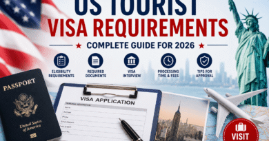 US Tourist Visa Requirements 2026 Guide for Family Visitors Tourists and Medical Travelers